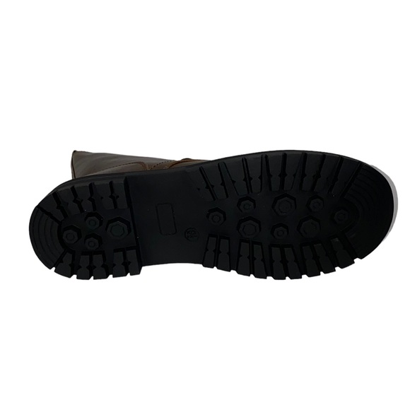 SO Reindeer Women's Combat Boots Brown 9.5 New in Box - Picture 8 of 8